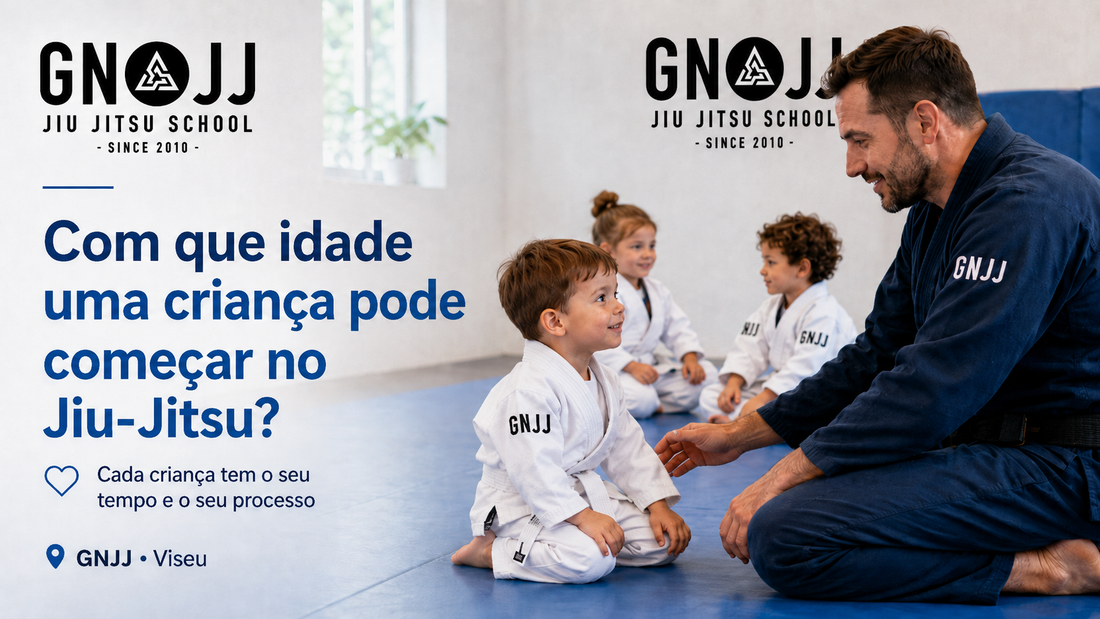 Com que idade uma criança pode começar no Jiu-Jitsu?