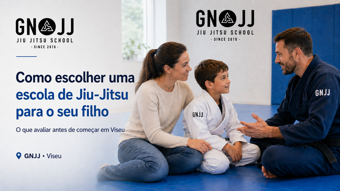 Jiu-Jitsu em Viseu: uma atividade para crianças, jovens e adultos evoluírem juntos