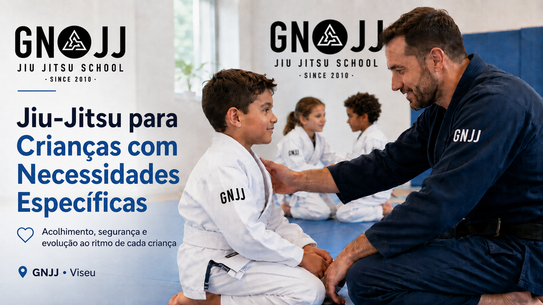Jiu-Jitsu para Crianças com Necessidades Específicas em Viseu