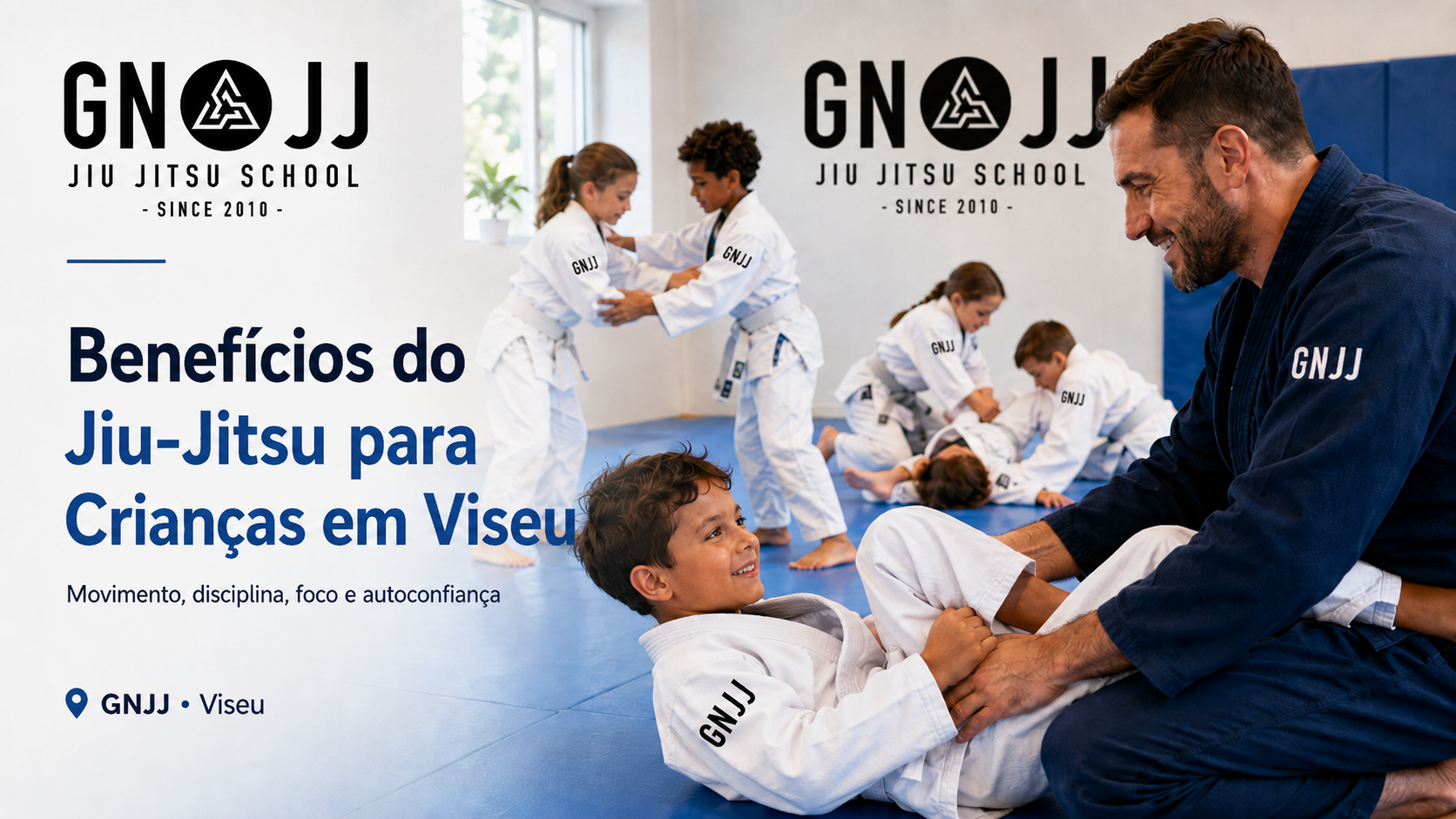 Benefícios do Jiu-Jitsu para Crianças em Viseu