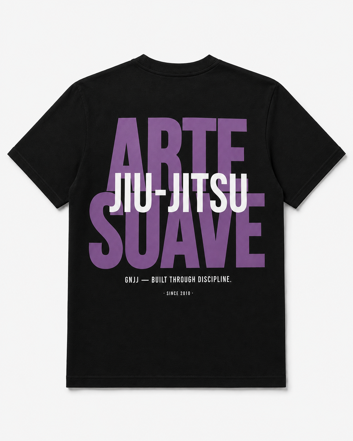T-Shirt Jiu-Jitsu Arte Suave GNJJ - preto